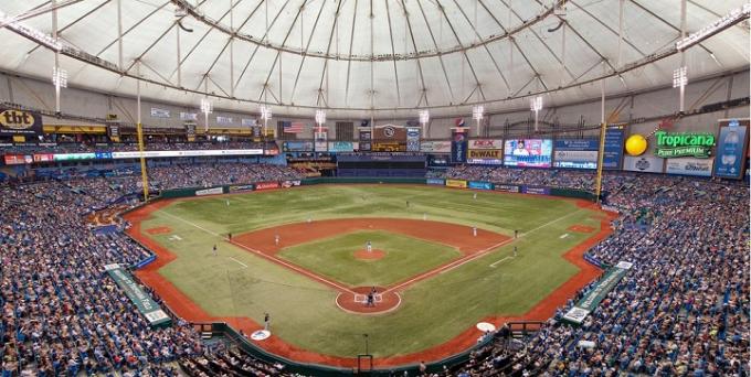 Tampa Bay Rays vs. Cleveland Indians at Tropicana Field