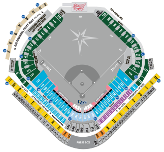 2021 Tampa Bay Rays Season Tickets (Includes Tickets To All Regular Season Home Games) [CANCELLED] at Tropicana Field
