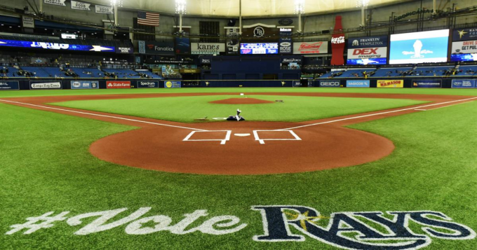 Tampa Bay Rays vs. Houston Astros at Tropicana Field