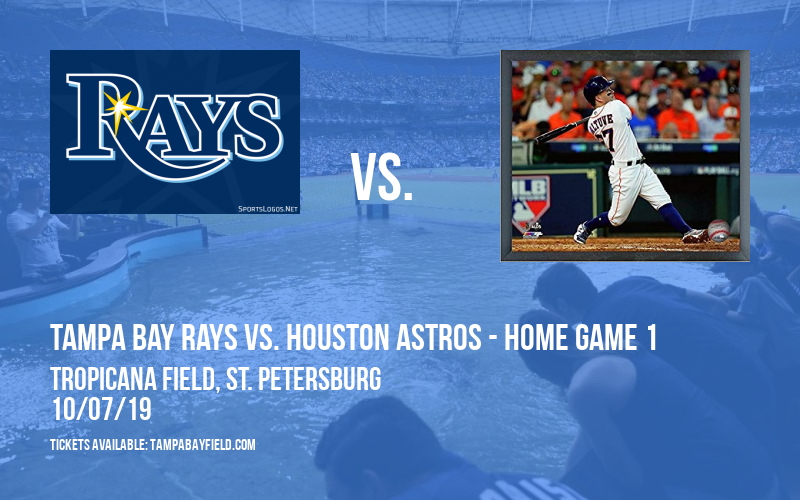ALDS: Tampa Bay Rays vs. Houston Astros - Home Game 1 (If Necessary) at Tropicana Field